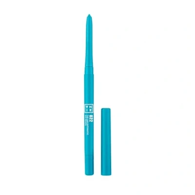 Obrázek 3INA MAKEUP The 24h Automatic Eye Pencil 822 tyrkysové barvy automatická tužka na oči definice s dlouhou životností vysoce pigmentovaná ostřejší a integrovaný kartáč veganská Cruelty