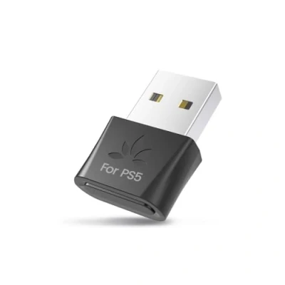Obrázek Avantree herní hry DG80 (2025) USB Bluetooth 5.3 Adaptér Dongle pro PS5 a konzole s nízkou latencí adaptéry aptX, bezdrátový audio vysílač Stick bezdrátová sluchátka