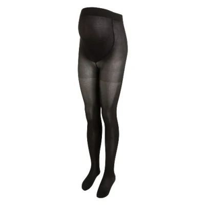 Obrázek Noppies Dámské matné jemné těhotenské punčocháče Maternity tights, 40 DEN, černá (black 06)