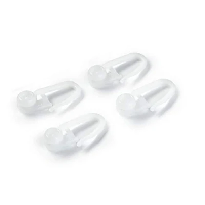 Obrázek Prym 526301 Innenlaufrollen mit Faltenhaken 8 mm weiß, Kunststoff, White, Laufrollen, 50 Stück