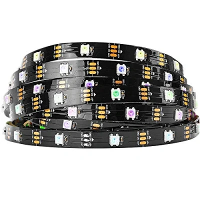 Obrázek BTF LIGHTING WS2812B 5M 30 LED/pixely/150 LED RGB pásky s 5050 SMD vodotěsné v trubce IP30