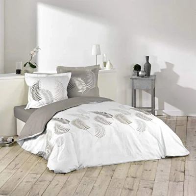 Obrázek Douceur d&#039;Intérieur Bettwäsche 3 teilig 240 x 220 cm Bedruckt 57 Fäden Allover Guave, Baumwolle, Mehrfarbig, 200