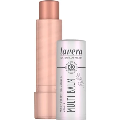 Obrázek lavera Multi Balm Sundown Gold 03 intenzivní barva svěží záře snadné roztírání pro oči, rty a tváře veganská přírodní kosmetika 4,9 g