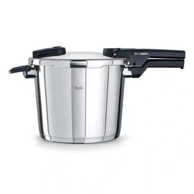 Obrázek Fissler Vitaquick / tlakový hrnec (6 l, Ø 22 cm), parní z ušlechtilé oceli, 2 stupně vaření, vč. vložky, vyrobeno v Německu indukční