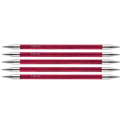 Obrázek Knitpro Royale pletená jehel 6dílná dvojité hrot 20 cm KP29