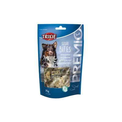 Obrázek TRIXIE Premio Sushi Bites Light 100% rybí kostky 75g