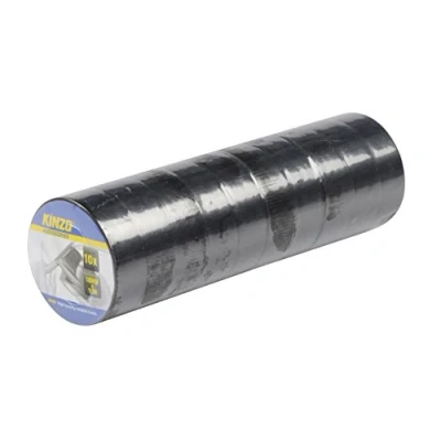 Obrázek KINZO PVC 871125279533 Isolat Tape Rolle, Schwarz