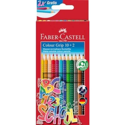 Obrázek FABER CASTELL 201585 sada pastelek, 12dílná, nerozbitné, pro děti a dospělé