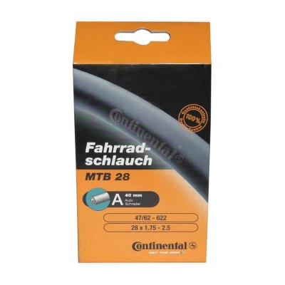 Obrázek Continental MTB 28/29x1.75/2.50 (47/62 622) 0182171 (AV 40) Duše