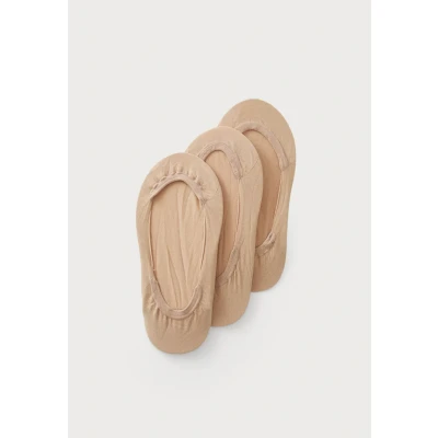 Obrázek Lindex Invisible 3 PACK Neviditelné ponožky, Ženy, Velikost: 39 41, Beige