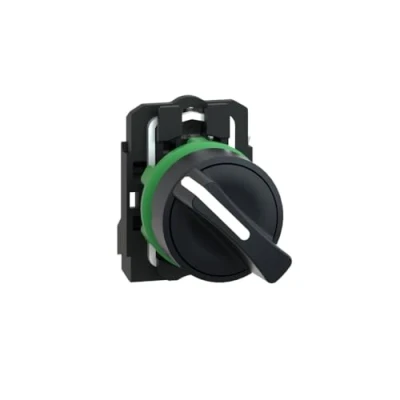 Obrázek Schneider Electric XB5AD21 volič Harmony XB5, plast, černý, 2 polohy, 22 mm, rastvý, 1S