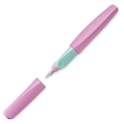 Obrázek Pelikan 814911 plnicí pero Twist Pen M, Sweet Lilac, včetně 2 kazet, 1 kus, blistr