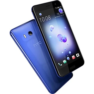 Obrázek Chytrý telefon HTC 99HAMB057 00 Ocean, 14 cm (5,5 palců), 16 MP přední kamera, 64 Gb paměť, Android, černá barva, s Amazon Alexa, GB, modrá (Sapphire Blue)