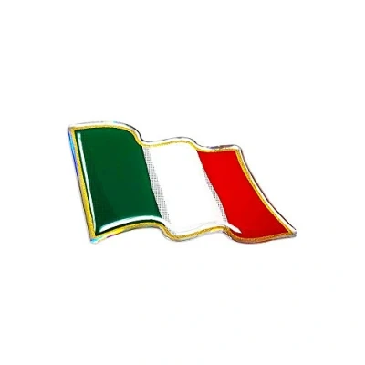Obrázek 4R Quattroerre.it 14009 3D Aufkleber Italien Flagge im Wind