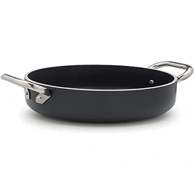 Obrázek Töpfe Agnelli Alblack Bratentopf, Aluminium, 5 mm Dicke, Fonds Induction mmNero 10, 20 cm