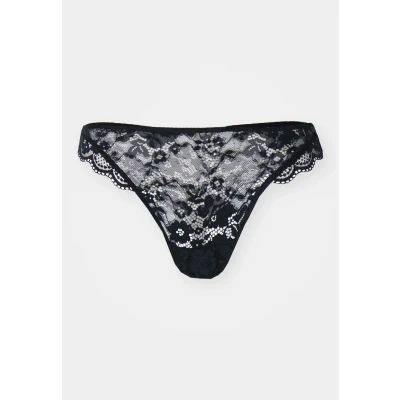 Obrázek Lindex THONG REGULAR IRIS​ Tanga, Ženy, Velikost: 44/46, Black