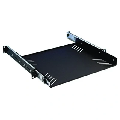 Obrázek ah 19&quot; Parts 87556 odkládací plocha 1 HE s výsuvnými kolejnicemi