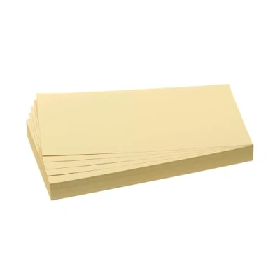 Obrázek FRANKEN Moderační karty Obdélníkové/UMZ 1020 04 9,5 x 20,5 cm žlutá vč. 500 kusů