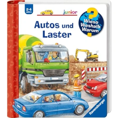 Obrázek Wieso? Weshalb? Warum? junior, Band 11: Autos und Laster (junior, 11)