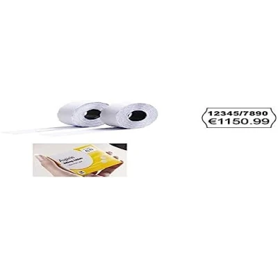 Obrázek Avery Zweckform PLR1626 role etikety, 2řadé znovu odstranitelné, 16 x 26 mm, 10 rolí/12 000 kusů, bílá