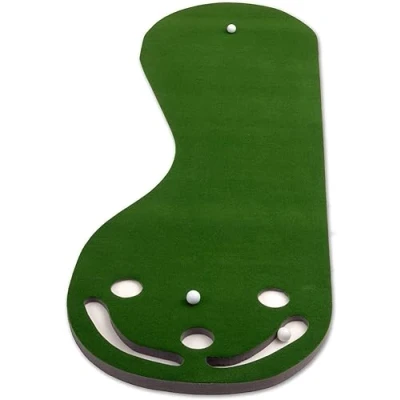 Obrázek PUTT A BOUT Par Three Golf Putting Mat, zelená, 3 x9 Feet