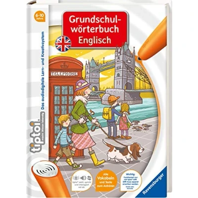 Obrázek tiptoi® Grundschulwörterbuch Englisch : Mit 1000 Begriffen aus 10 Bereichen