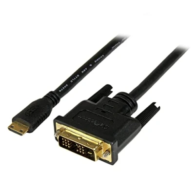 Obrázek StarTech.com 1m Mini HDMI na DVI kabel adaptér (1920x1200p) 19 Pin konektor D (HDCDVIMM1M)