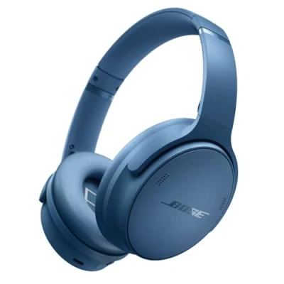 Obrázek Bose Bezdrátová sluchátka QuietComfort s mikrofonem a potlačením okolního šumu, Bluetooth přes uši výdrž baterie až 24 hodin, modrá soumrak limitovaná edice