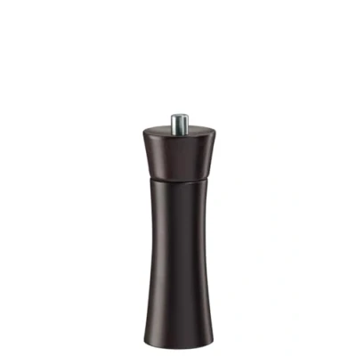 Obrázek Zassenhaus Pepř nebo mlýnek na sůl Frankfurt z bukového dřeva mořená barva wenge 18 cm, rozměry: 5,8 cm x 021165