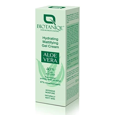 Obrázek Biotaniqe, Aloe Vera Hydrating Mattifying Gel Cream ml, 50 ml