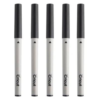 Obrázek Cricut 2002948 Multi Stiftesatz, Schwarz (5 Stück), Einheitsgröße