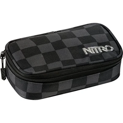 Obrázek Nitro, pružný penál, Pencil Case XL vč. trojúhelníku., černá