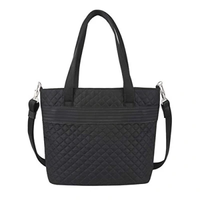 Obrázek Travelon Diebstahlsichere Boho Tragetasche, Schwarz, Einheitsgröße