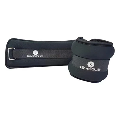 Obrázek Neoprene Weighted cuffs 500 gr x 2, Schwarz