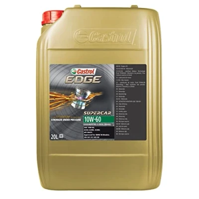 Obrázek Castrol EDGE 10W 60 SUPERCAR motorový olej, 20 l