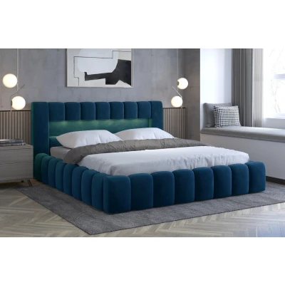 Obrázek Postel Lamica 160x200 + kovový rám / plynový vzpěry box na podestýlku Materiál Dekor: Monolith 77