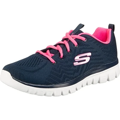 Obrázek Skechers Graceful Tenisky Navy/hot pink, Ženy, Velikost: 35, pink boty