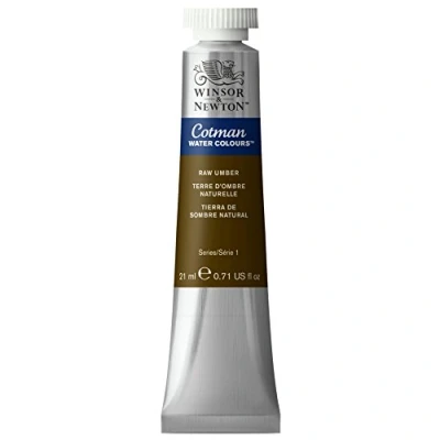 Obrázek Winsor &amp; Newton 0308554 Cotman akvarelová barva s vynikající průhledností, barevnou silou a zpracovatelskými vlastnostmi, vodní 21 ml tuba přírodní Umbra