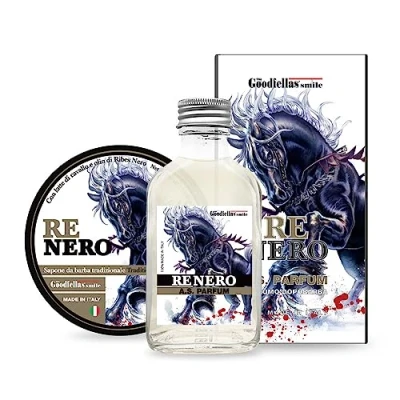 Obrázek THE GOODFELLAS&#039; SMILE Sada Aftershave Parfum 100 ml a Shaving Soap Re Nero ml, 200 g