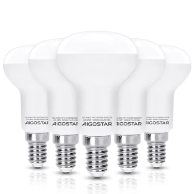 Obrázek E14 LED Reflektor Warmweiß 7W Lampe 610 Lumen Glühbirne Leutchtmittel 3000 Kelvin, R50 170 Abstrahlwinkel Energiesparlampe, 5 Stücke