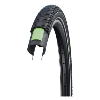 Obrázek Schwalbe Energizer Plus Tour 28x1,75 (47 622) HS485 Addix E GreenGuard drát černá reflex Plášť