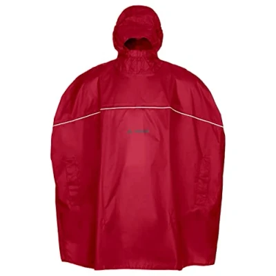 Obrázek VAUDE Unisex dětské pončo Grody, červená, m