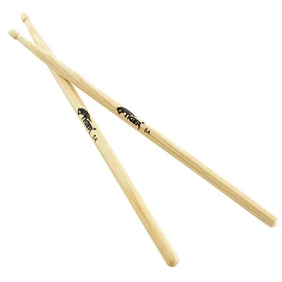 Obrázek Tiger TDA77 5A paličky na bicí s dřevěnou špičkou Hickory