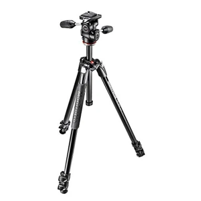 Obrázek Manfrotto MK290XTA3 3W Digitale Film/Kameras 3Bein(e) Schwarz Stativ Stative (70,7 cm, 2,52 kg, 147,5 Aluminium, Schwarz)
