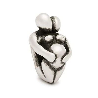 Obrázek Trollbeads Očekávání dámských korálků 11525, stříbro, žádný drahokam