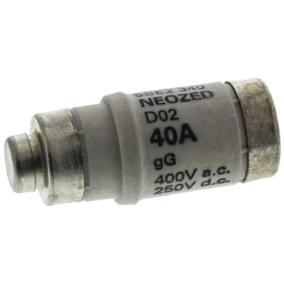 Obrázek Siemens pojistka 327200013 D02 40 A černý extractor
