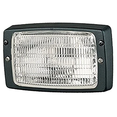 Obrázek HELLA Halogenový pracovní světlomet modul 6213 12 V / 24 1000 lm montáž/šroubové připojení dvoubodové upevnění dalekosáhlé osvětlení zástrčka: Plochá zástrčka 1GB 006 213 101