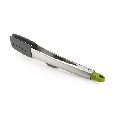Obrázek Joseph 10162 Elevate hochwertige Kochzange aus Edelstahl, 12 Zoll grau/grün, 50