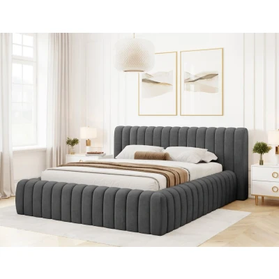 Obrázek Postel Carilla + kovový rám / plynový výtah úložný prostor 140x200 Materiál Dekor: Sola 06