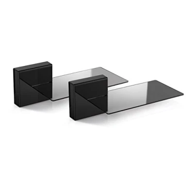 Obrázek Meliconi Ghost Cube Soundbar Schwarz, Kabelabdeckung mit Glasablage für